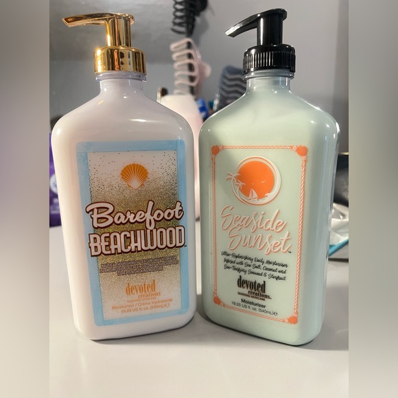 Devoted Creations Barefoot Beachwood & Seaside Sunset Moisturizer Set - Picture 1 of 1